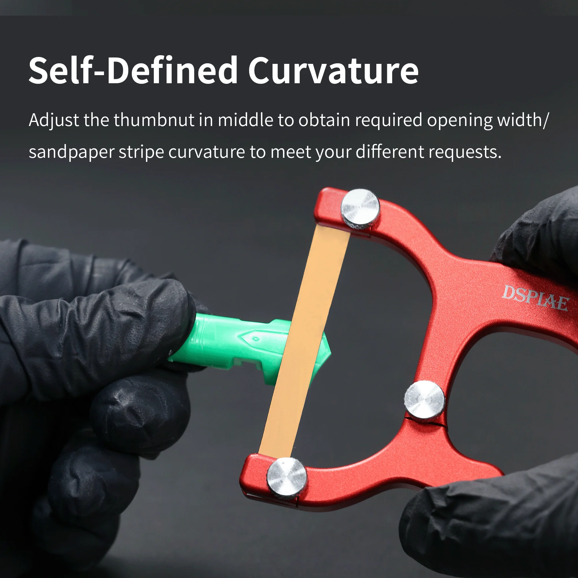 DSPIAE AT-CSS Inner Angle Surface Sander Sandpaper Holder - Image 5