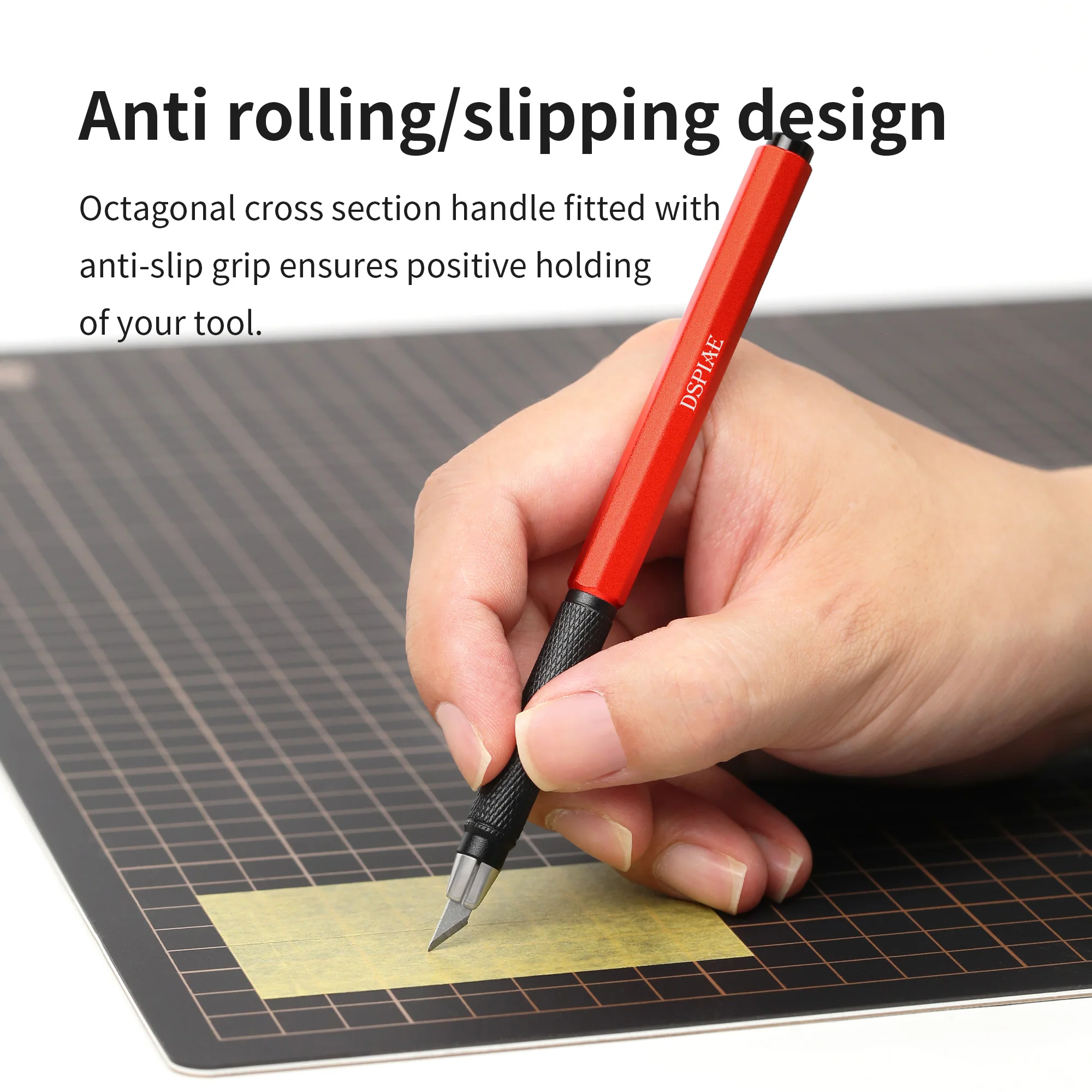 DSPIAE AT-DK Aluminum Alloy Hobby Craft Knife (Broad Blades Type & Narrow Blades Type) - Image 3