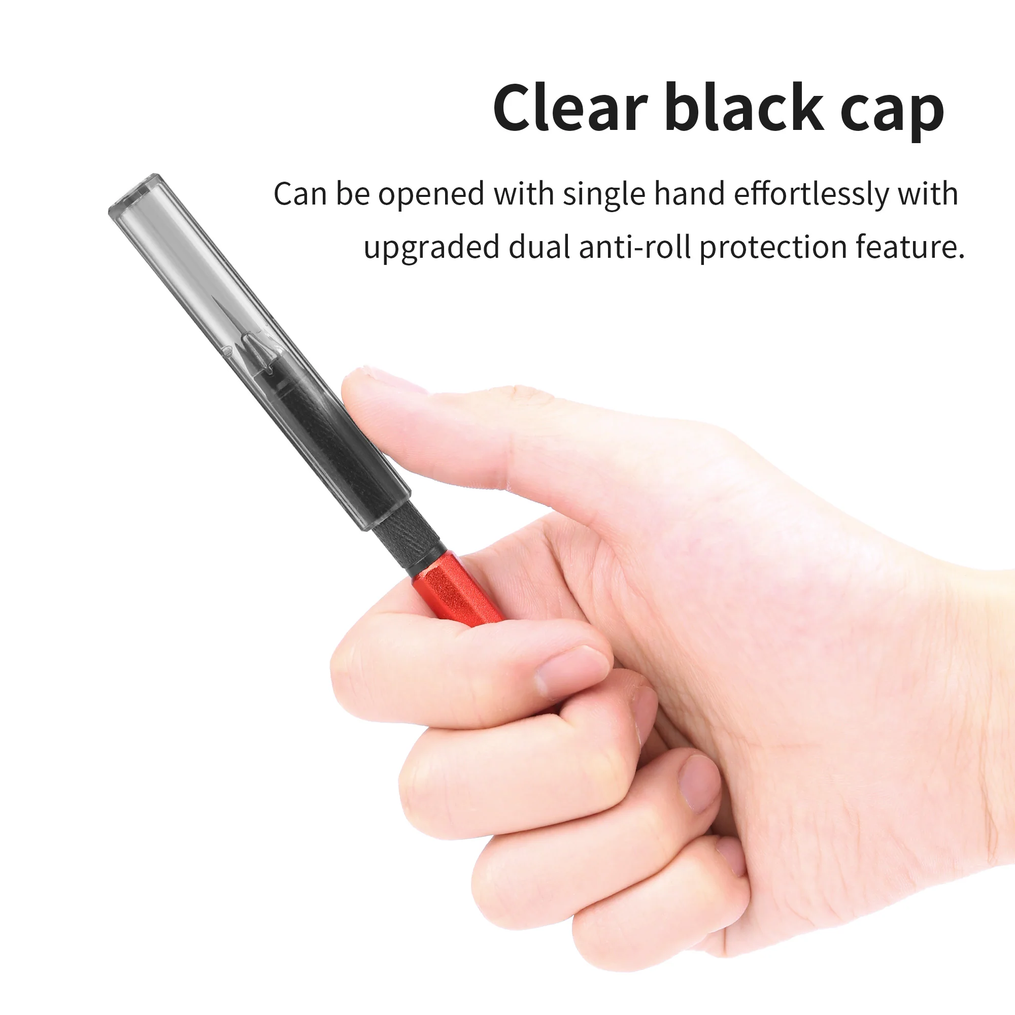 DSPIAE AT-DK Aluminum Alloy Hobby Craft Knife (Broad Blades Type & Narrow Blades Type) - Image 4