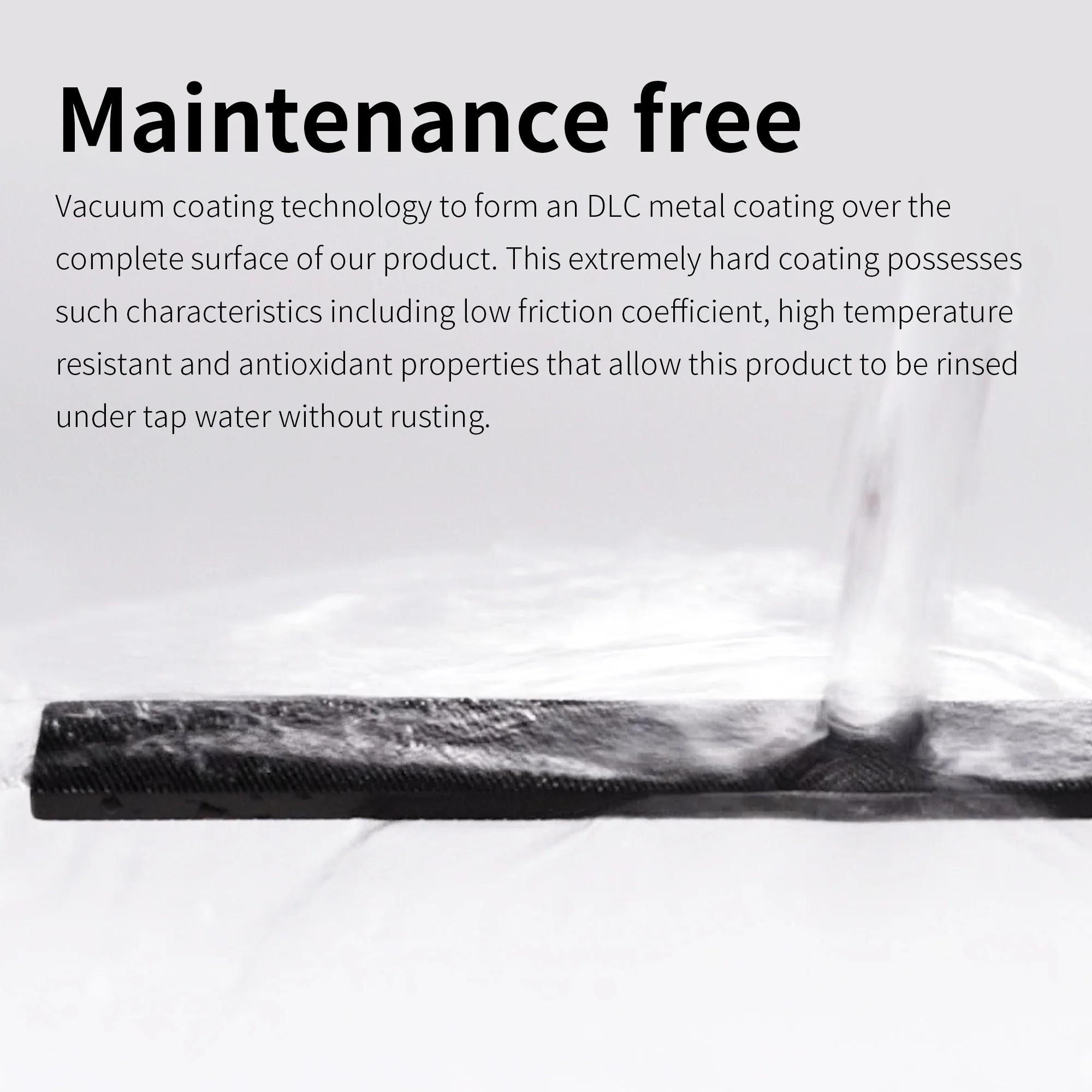 DSPIAE AT-FX DLC Coated Stainless Steel Hand File Grit#400/600/800/1200 - Image 4