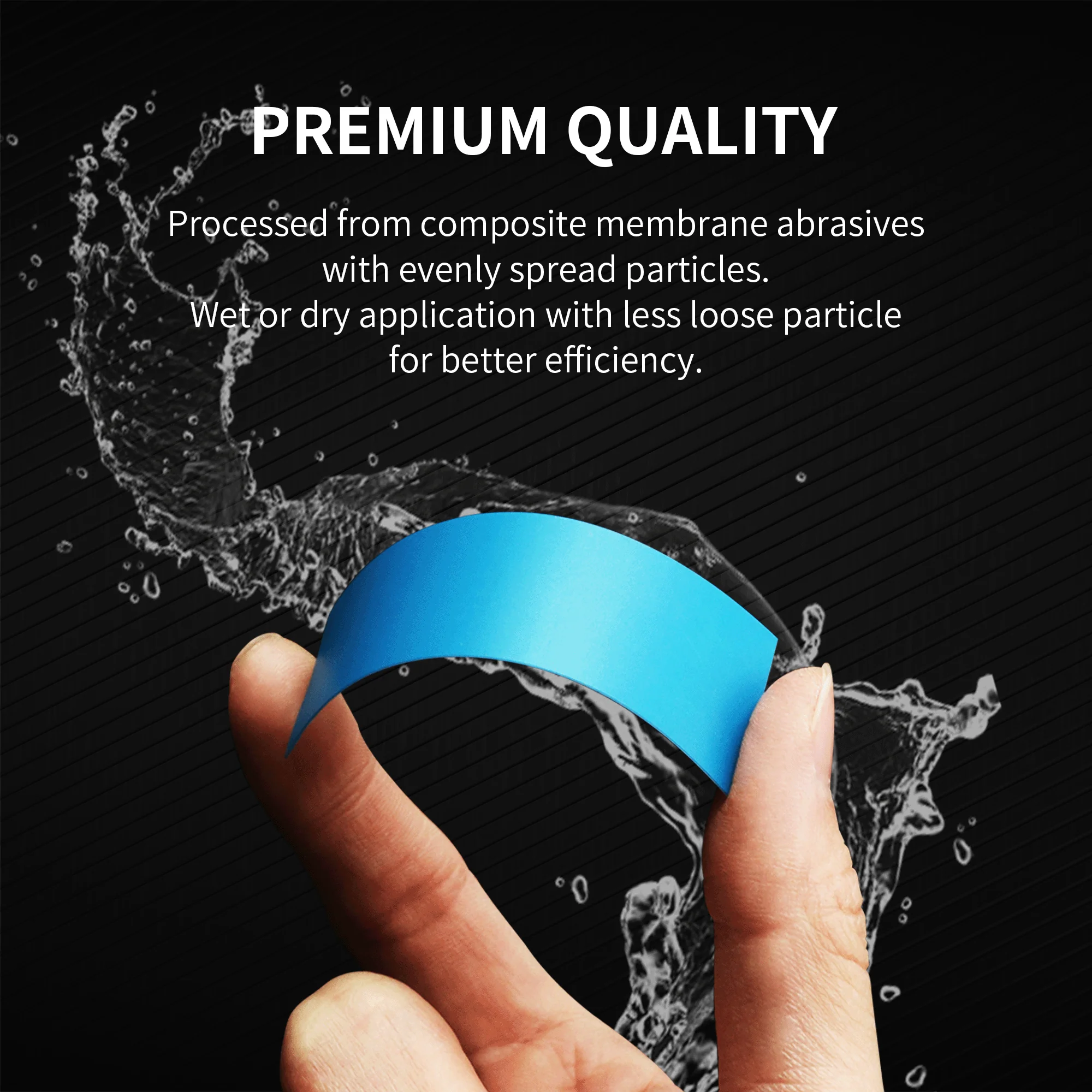 DSPIAE DSP Reusable Self-Adhesive Sandpaper 400-1500 Grit - Image 3