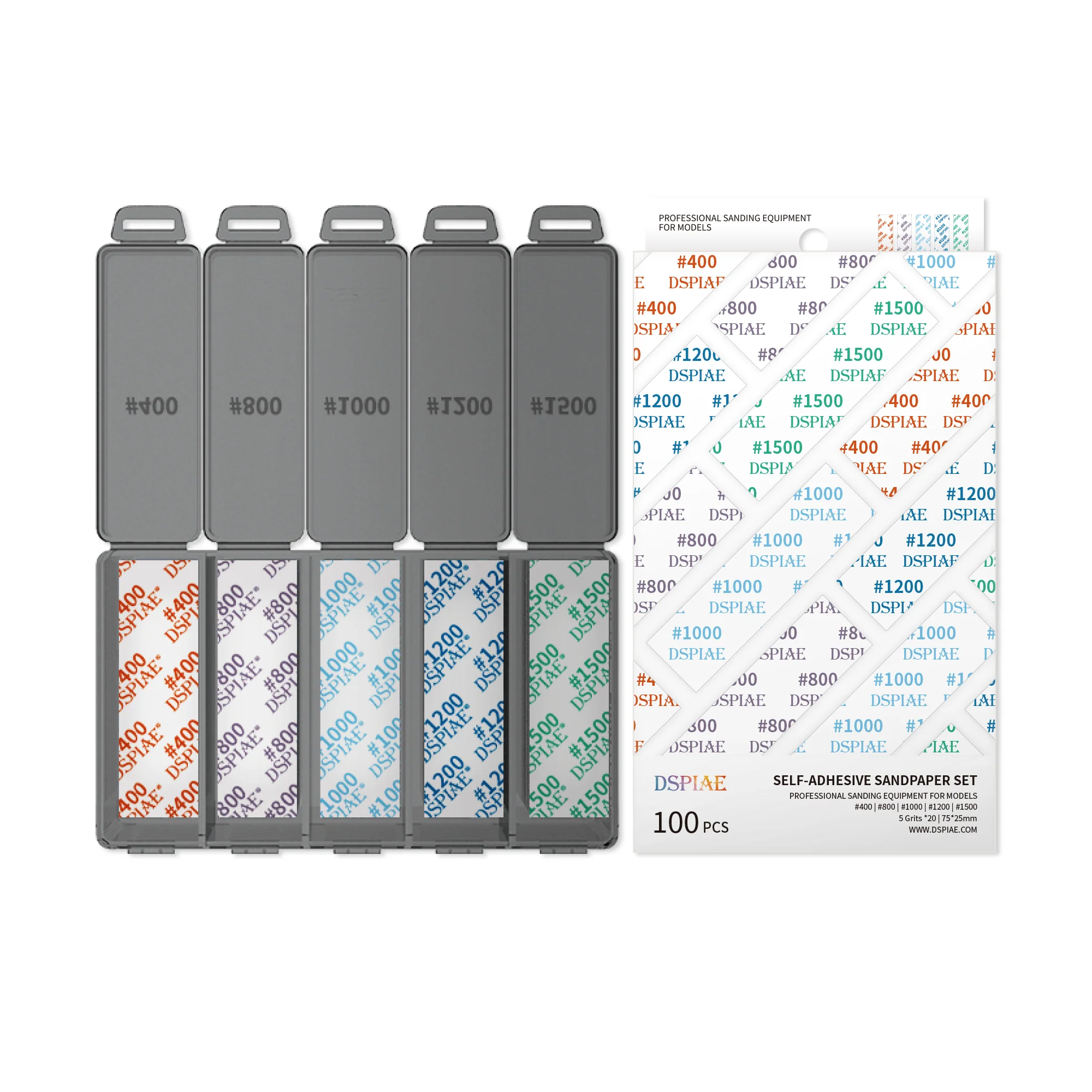 DSPIAE PT-SP Acrylic Sanding Pad Set - Image 12