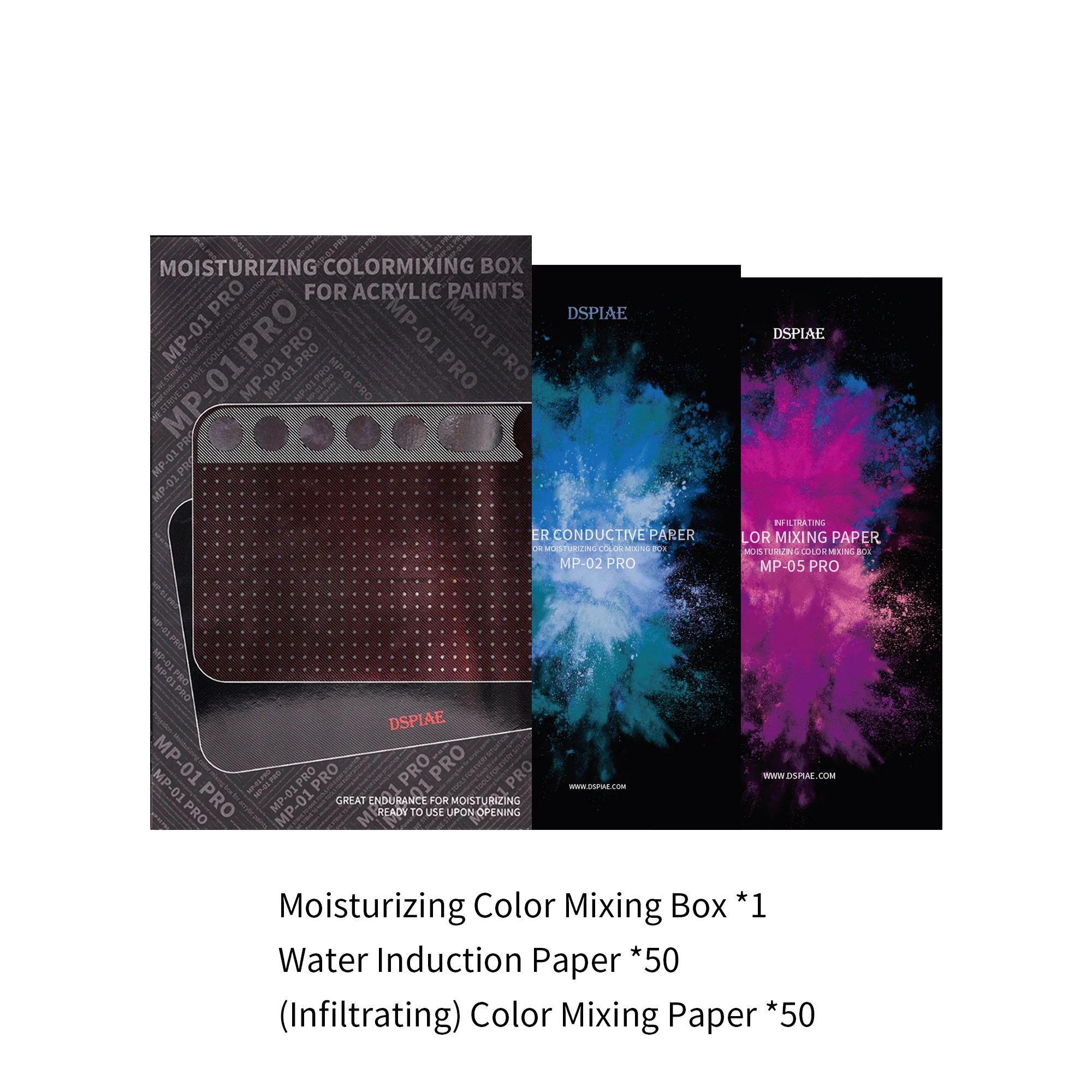 DSPIAE MP PRO Moisturizing Color Pallete For Acrylic Paints - Image 9