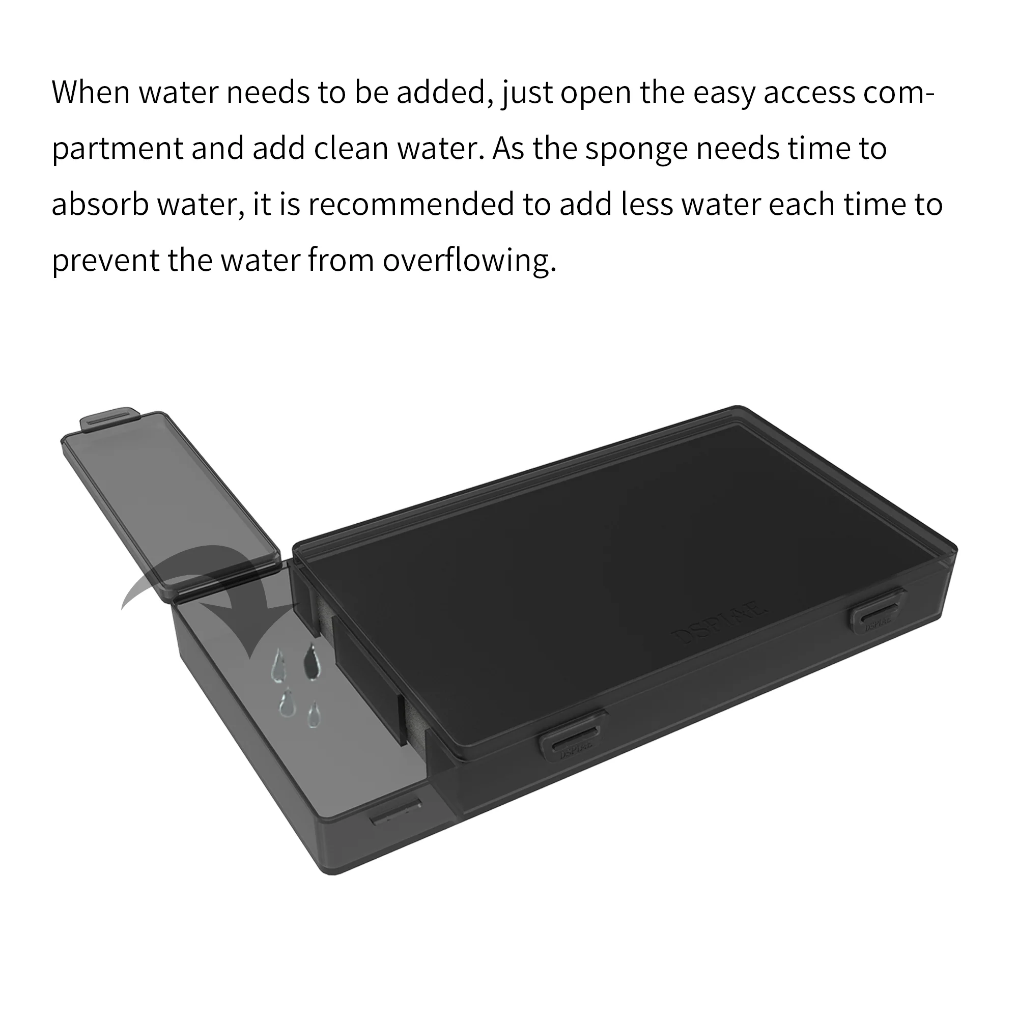 DSPIAE MP Series Moisturizing Color Palette for Water-Based Paints Moisture-Retaining Palette for Acrylic Paints - Image 6