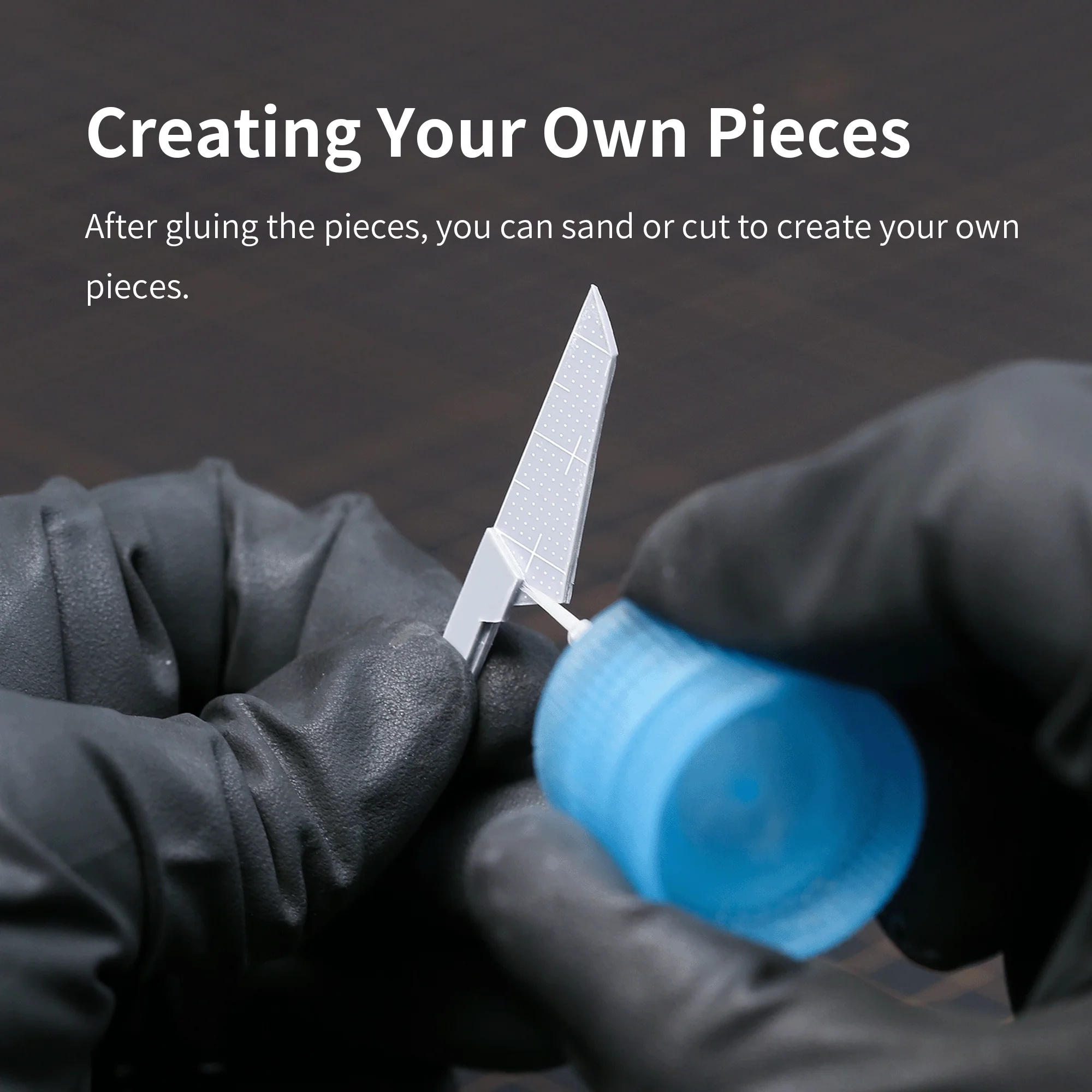 DSPIAE PC-GY Plastic Plate for Model Customization DIY Parts - Image 5