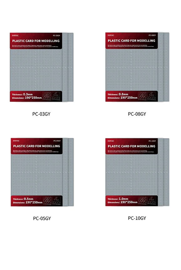 DSPIAE PC-GY Plastic Plate for Model Customization DIY Parts - Image 8