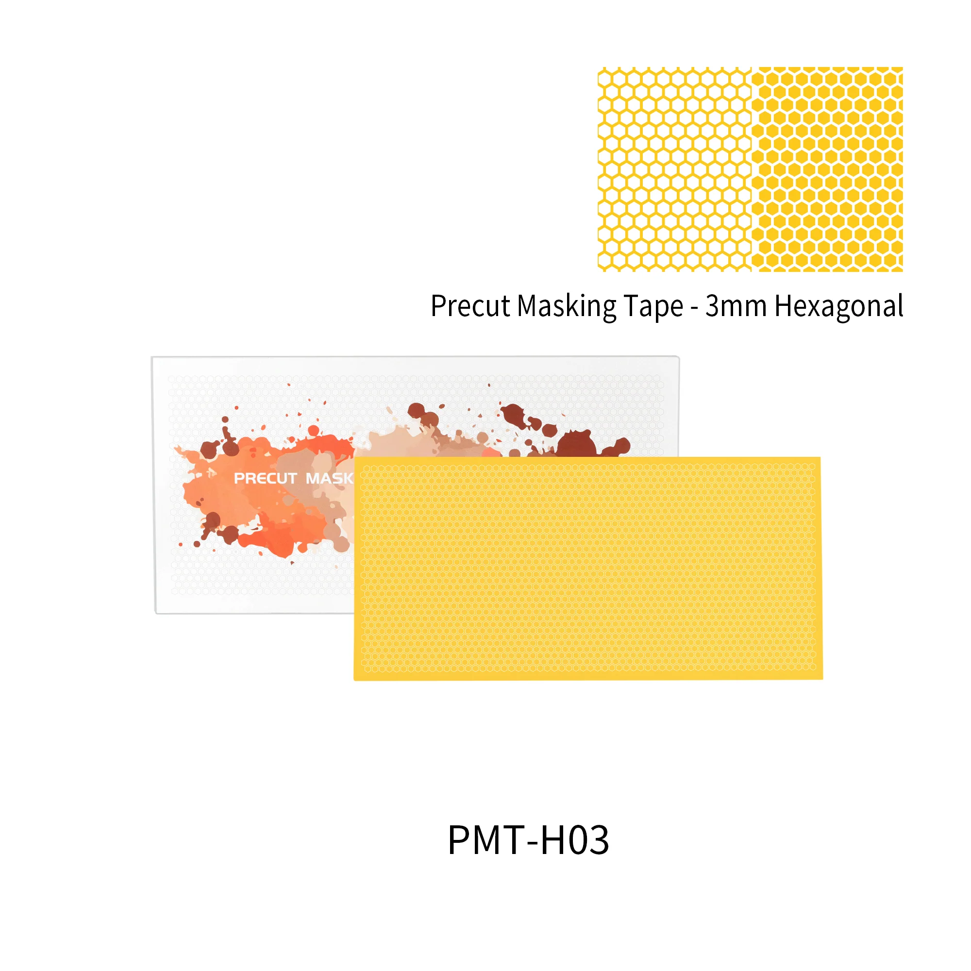 DSPIAE PMT Precut Masking Tape Irregular Shape - Image 7