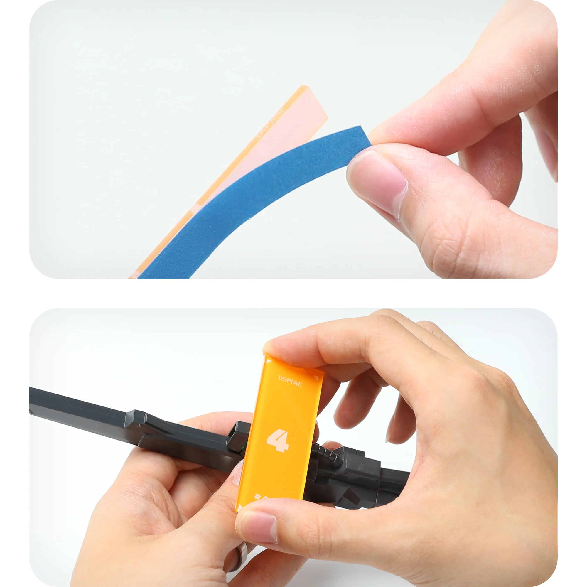 DSPIAE PT-SP Acrylic Sanding Pad Set - Image 4