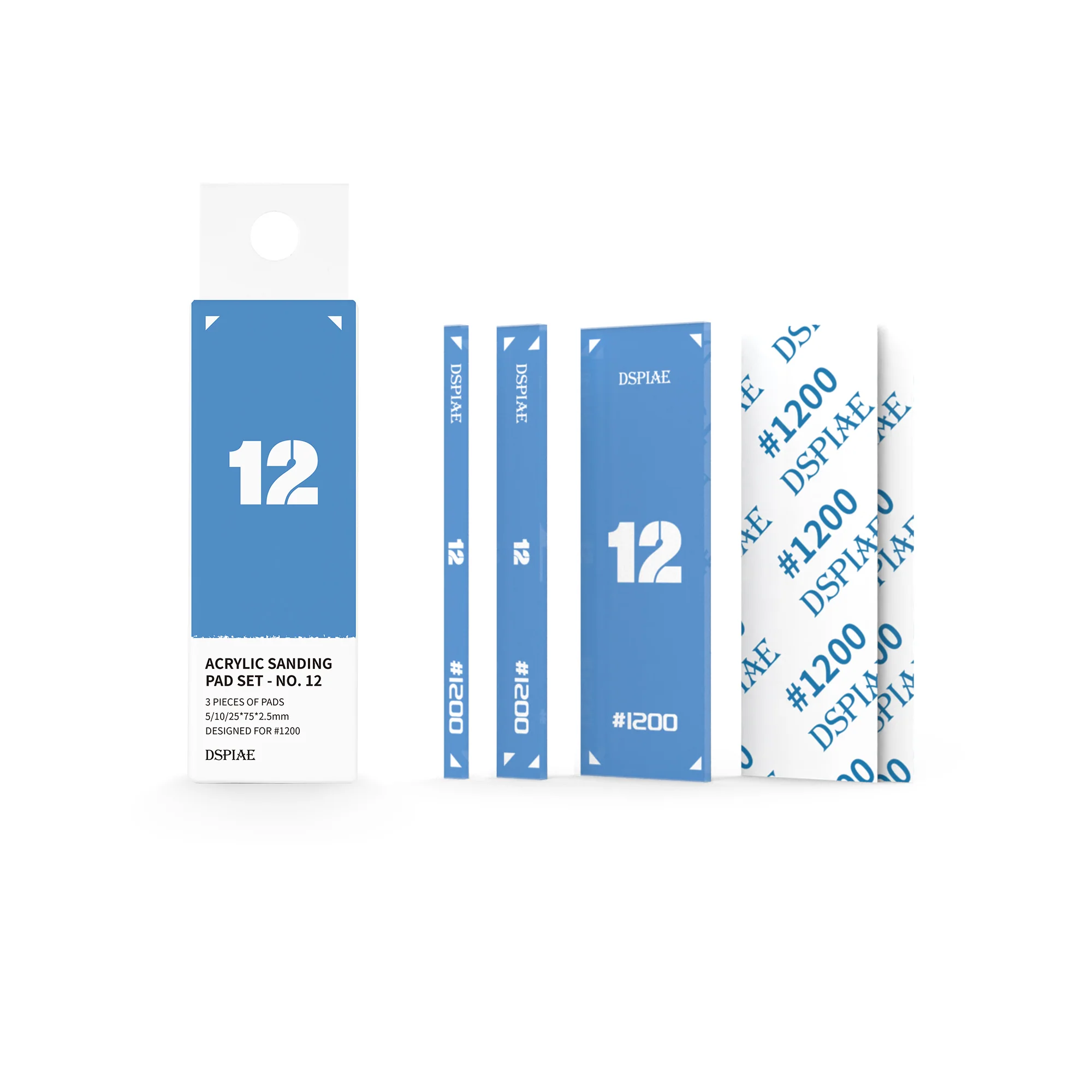 DSPIAE PT-SP Acrylic Sanding Pad Set - Image 7