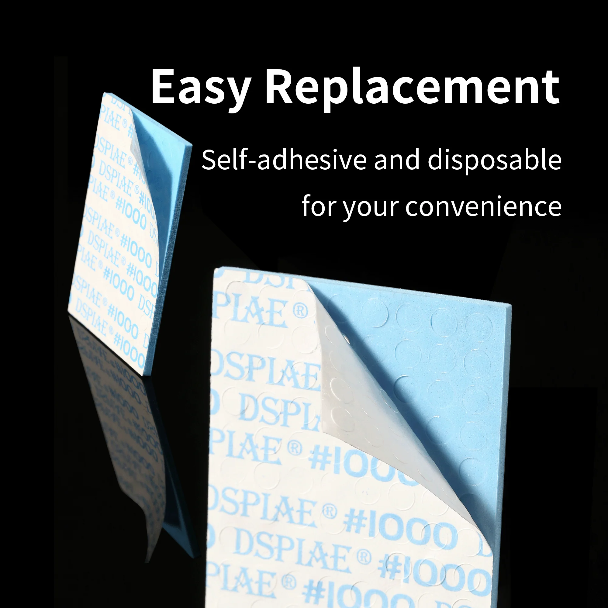 DSPIAE SS-C01/C02 Self Adhesive Sponge Sanding Disc 400-1000 Grit - Image 4