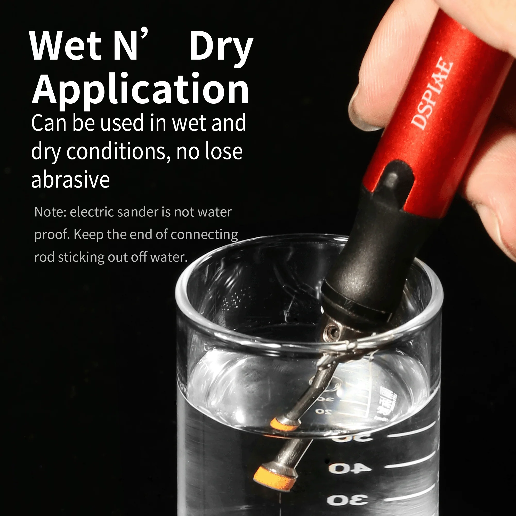 DSPIAE SS-C01/C02 Self Adhesive Sponge Sanding Disc 400-1000 Grit - Image 5