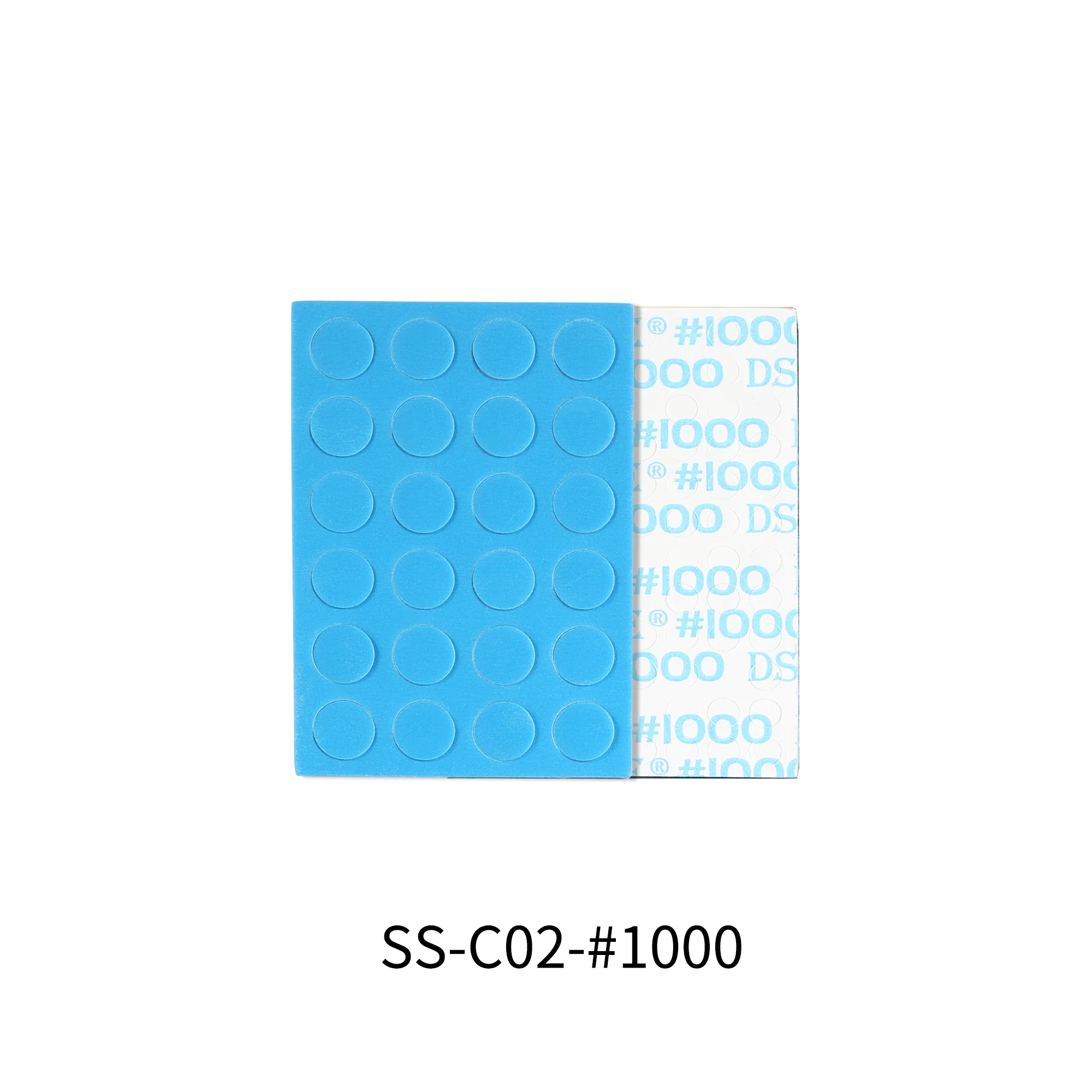 DSPIAE SS-C01/C02 Self Adhesive Sponge Sanding Disc 400-1000 Grit - Image 6