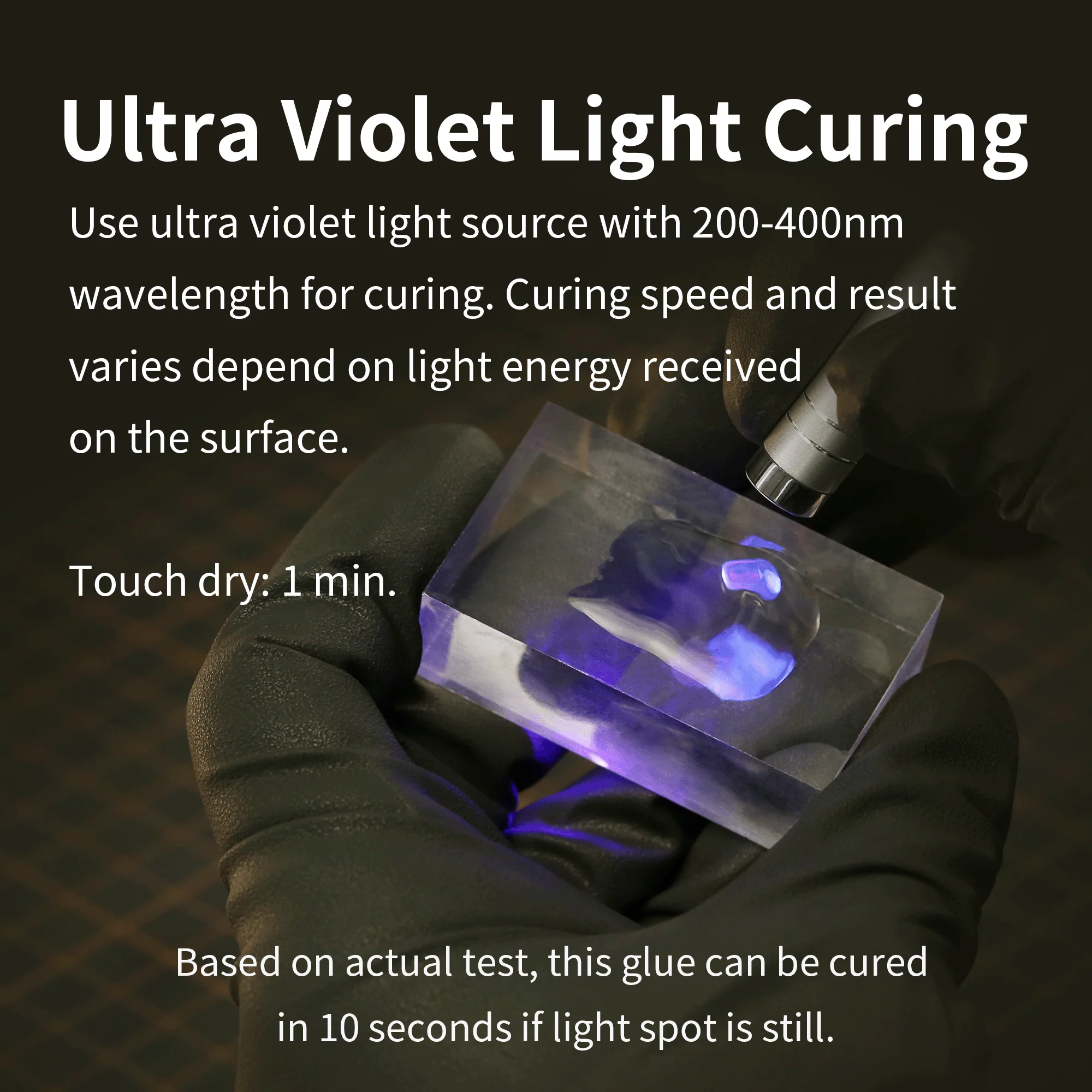 DSPIAE UV-G UV Light Curing Transparent Glue - Image 3