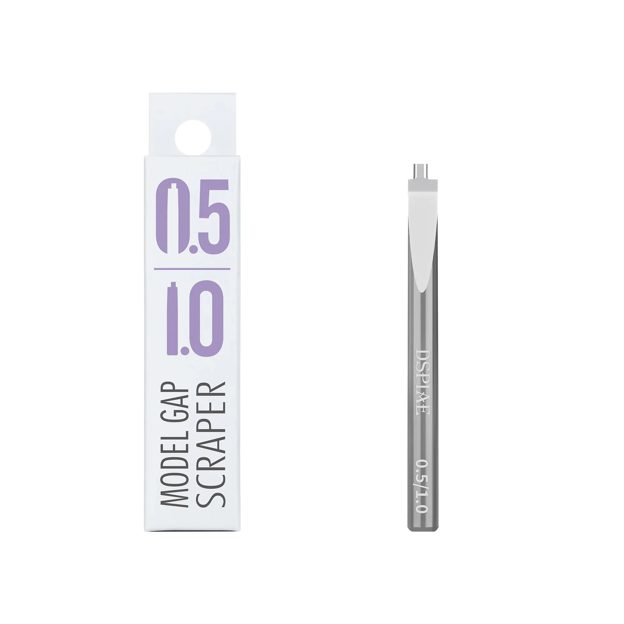 DSPIAE ZPB Straight Edge Broach Push Knife & GS Step Scraper Model Tool GK Modification Engraving Knife - Image 19