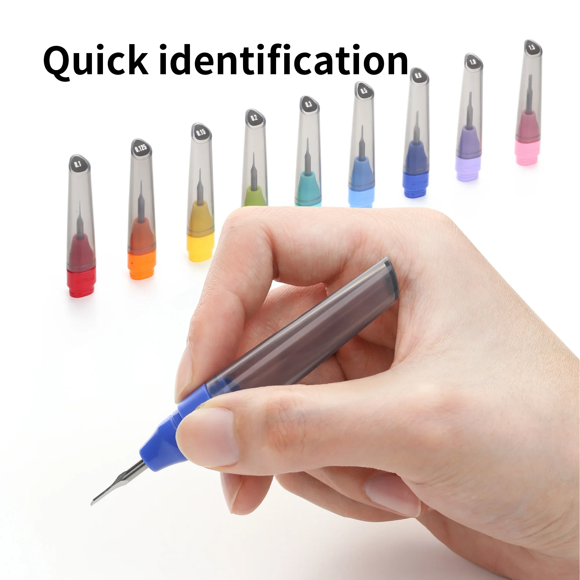 DSPIAE ZPB Straight Edge Broach Push Knife & GS Step Scraper Model Tool GK Modification Engraving Knife - Image 5